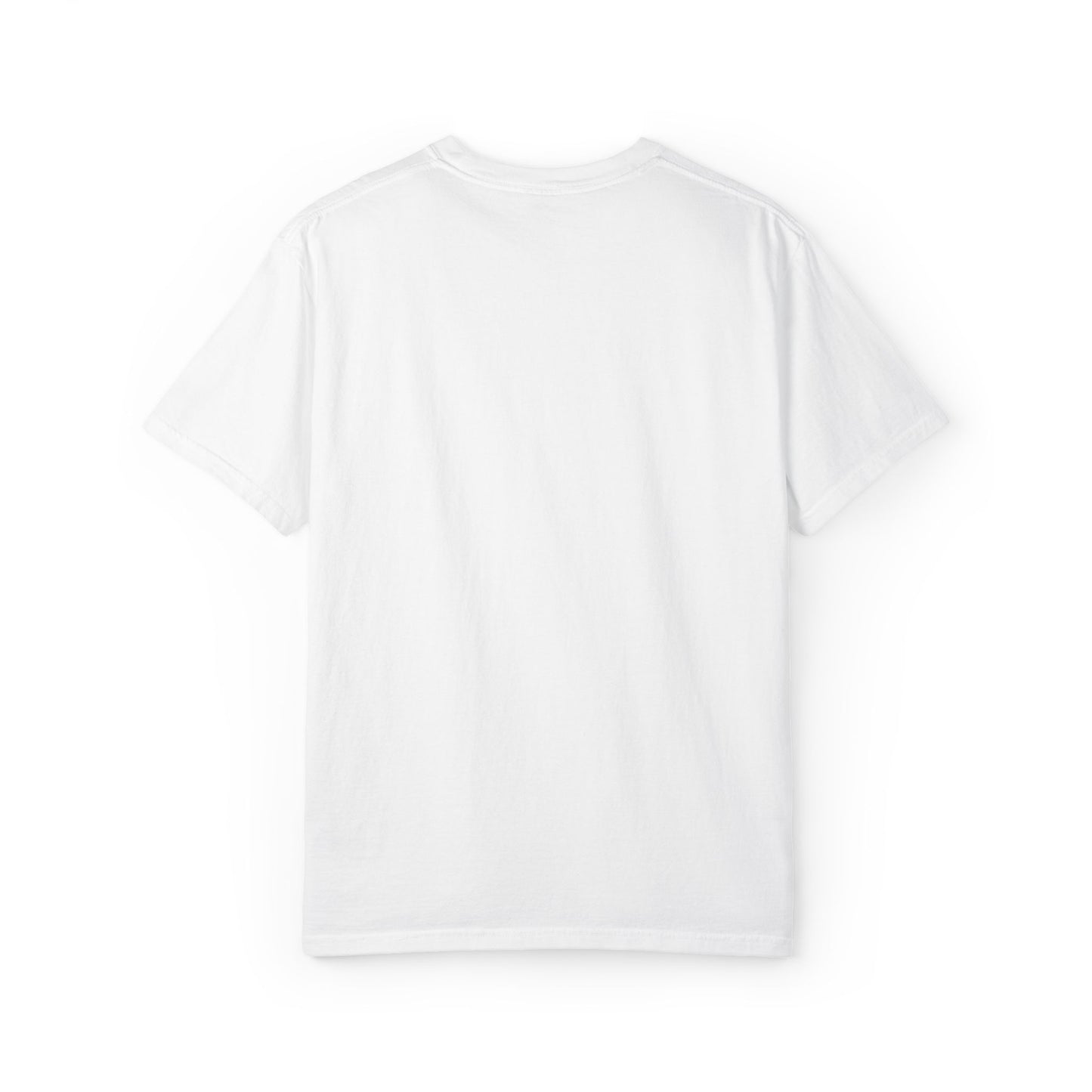 Minimalist White T-Shirt with Tiny Dandelion Graphic