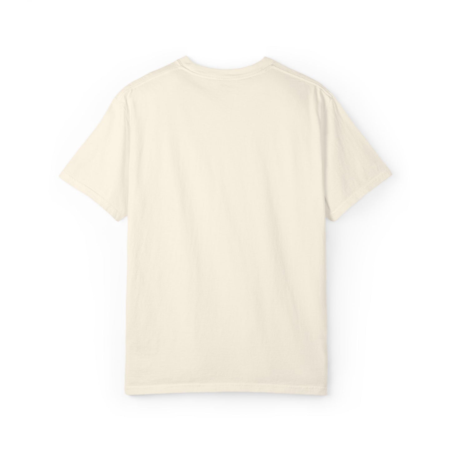Minimalist White T-Shirt with Tiny Dandelion Graphic