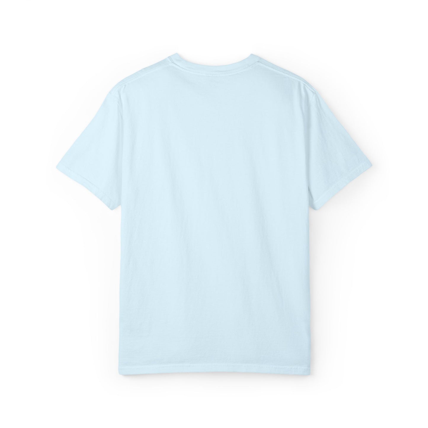 Minimalist White T-Shirt with Tiny Dandelion Graphic
