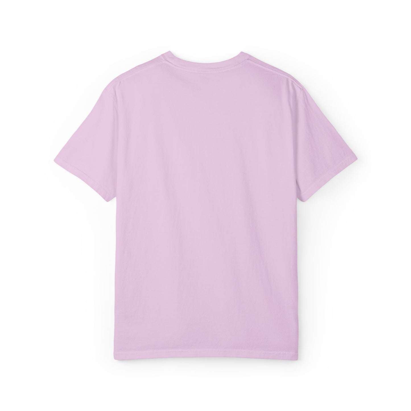 Minimalist White T-Shirt with Tiny Dandelion Graphic