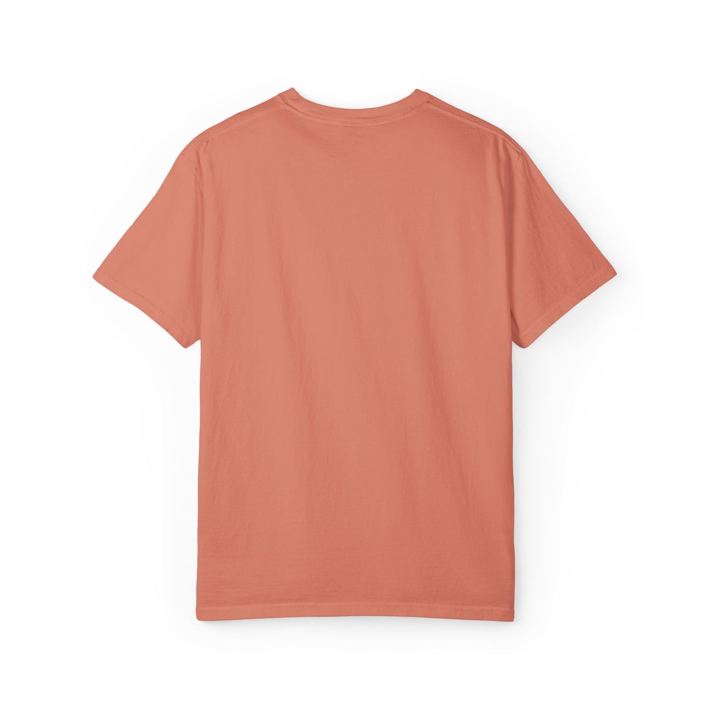 Minimalist White T-Shirt with Tiny Dandelion Graphic