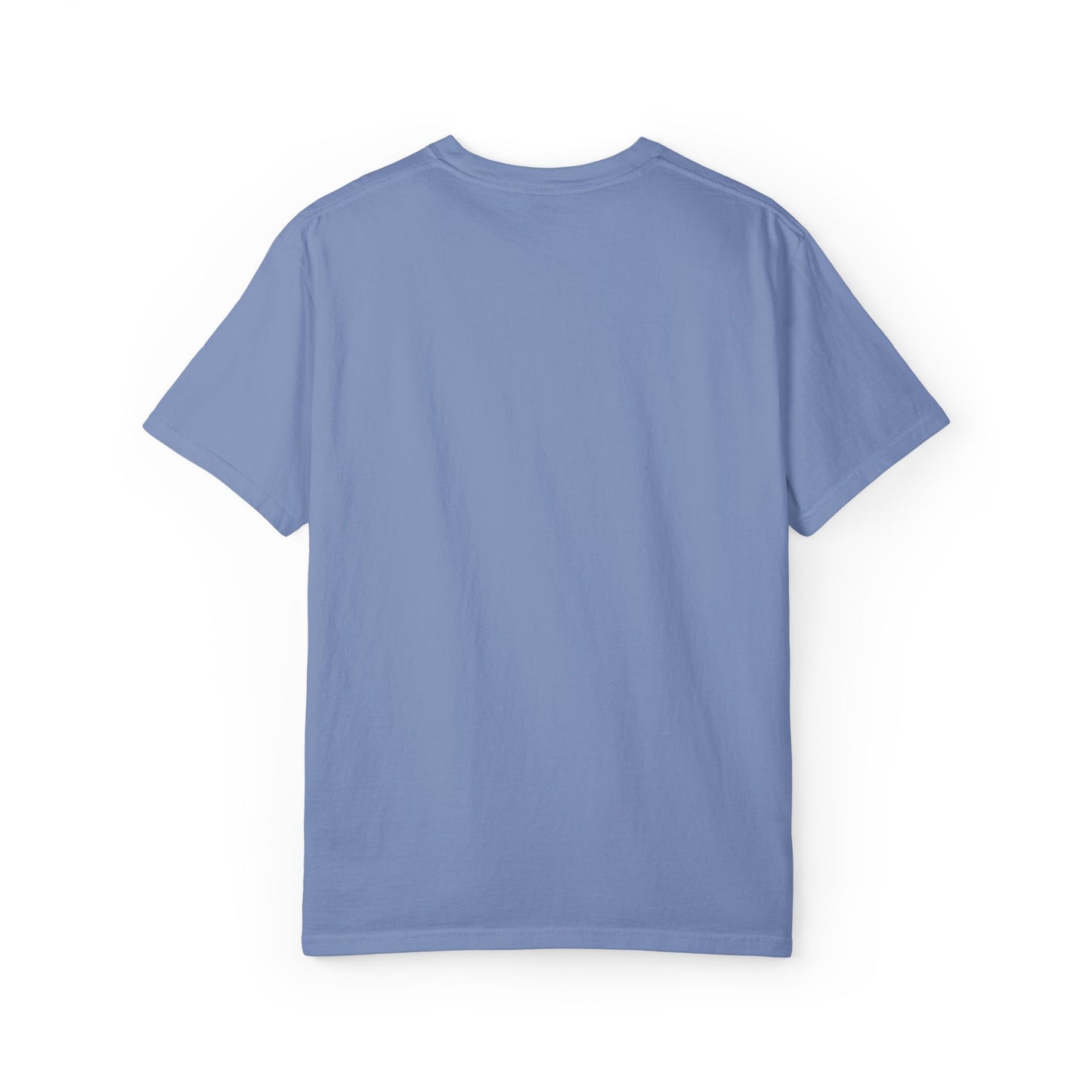 Minimalist White T-Shirt with Tiny Dandelion Graphic