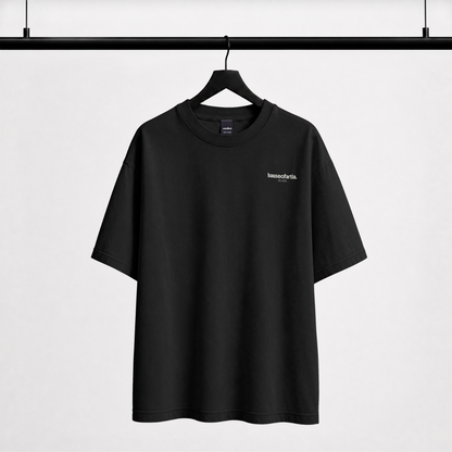 House Of Artia Studio Essential Tee – Minimalist Logo Heavyweight T-Shirt