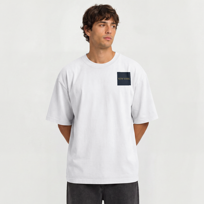 Custom City Map Graphic Tee – Personalizable Metallic Gold Street Map T-Shirt